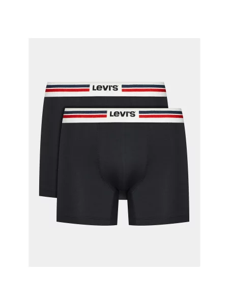 LEVI'S Boksarice mornarska / rdeča / črna bela