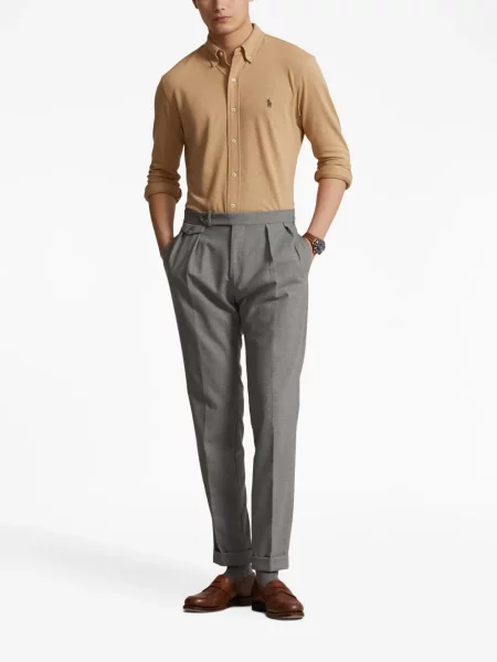 Polo Polo Ralph Lauren με κέντημα καφέ