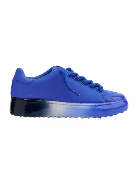Sneakersy Mallet London skórzane niebieskie