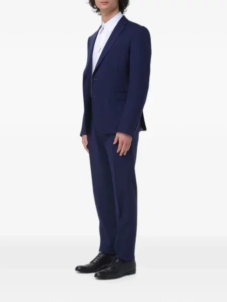 Μάλλινο σύνολο Emporio Armani μπλε