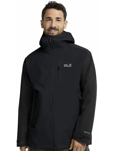 Вітровка Jack Wolfskin темно-сірий сіра