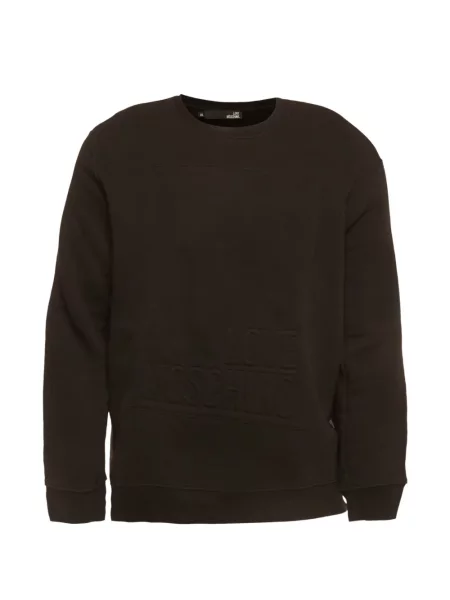 Hanorac Love Moschino cu autograf negru