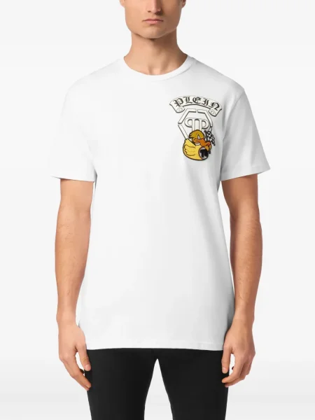 Tricou Philipp Plein alb