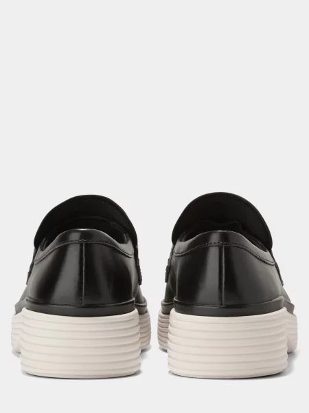 Кожаные лоферы Cole Haan черные