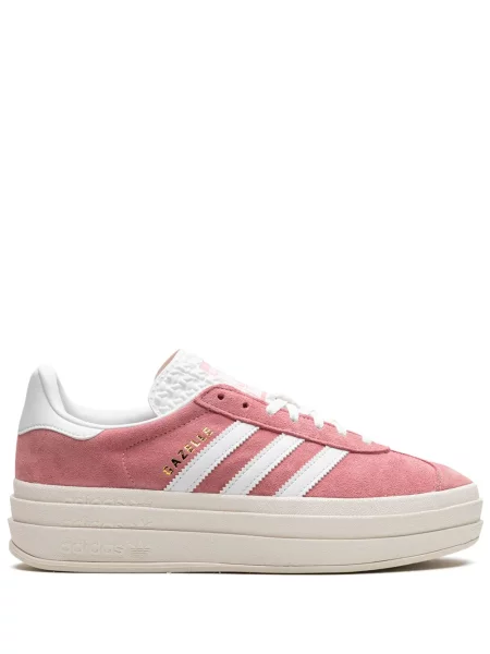 Sneakerși Adidas Gazelle cu platformă roz