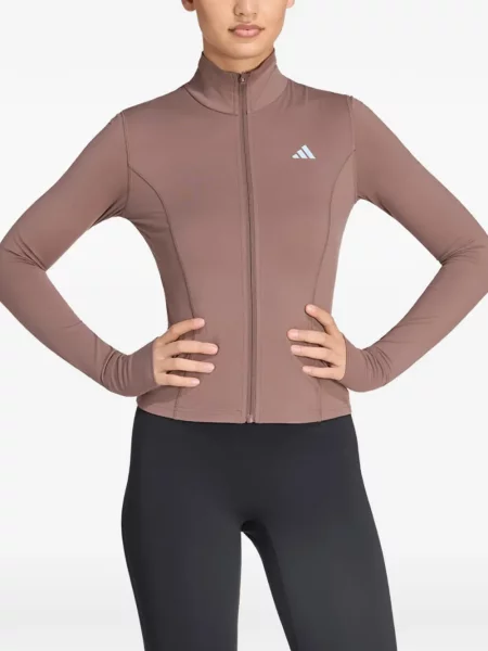 Geacă Adidas cu dungi alb