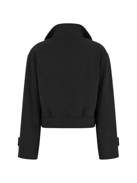 S ovratnikom ošišano jakna Giorgio Armani siva