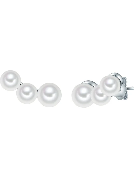 Valero Pearls Uhani srebrna / biserno bela