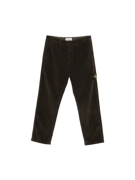 Spodnie Stone Island z kamieniami brązowe