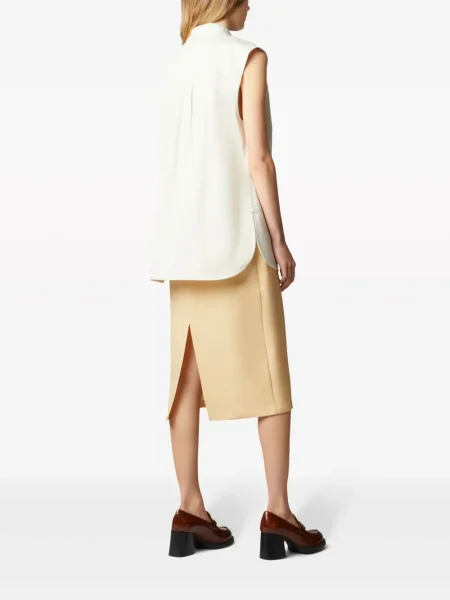 Cămașă Tod's fără mâneci alb