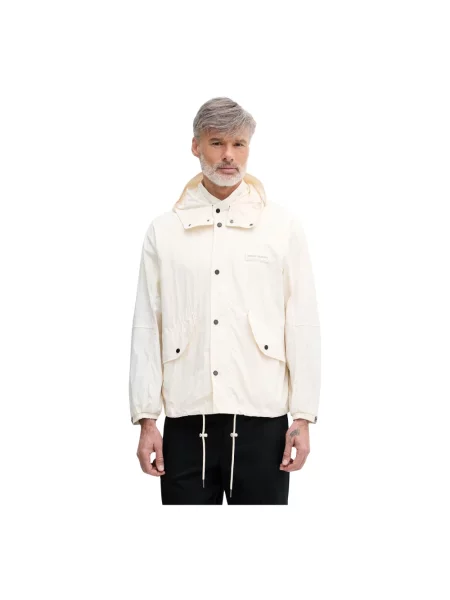 Armani Exchange kurtka beżowa