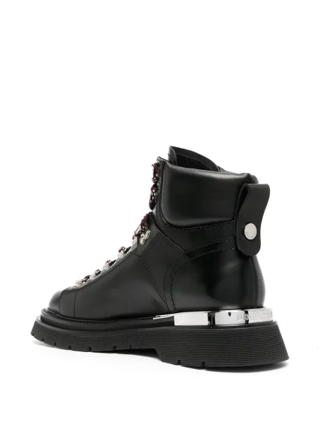 Cizme scurte Dsquared2 de drumeție negru