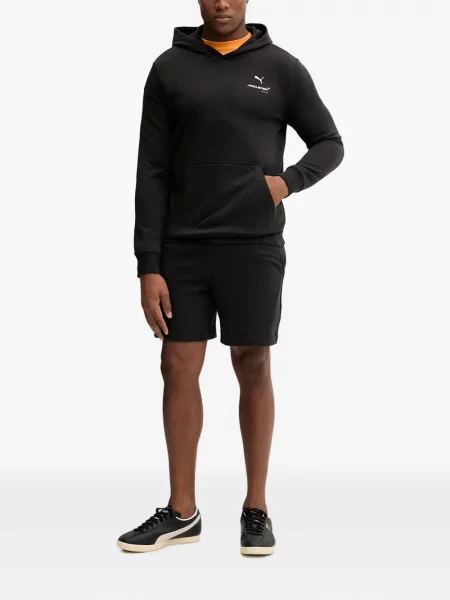 Hanorac cu glugă Puma cu imagine negru