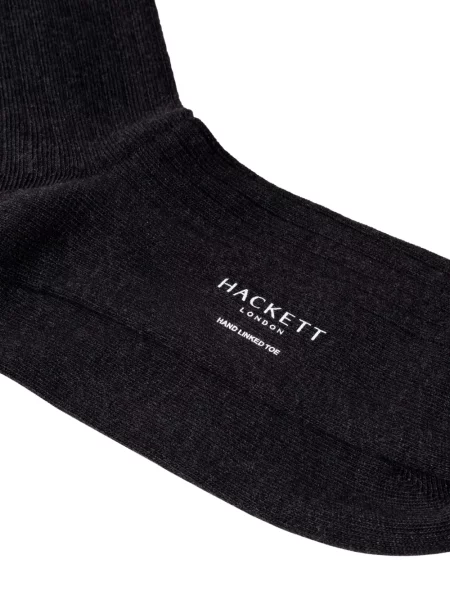 Șosete Hackett London cu broderie gri