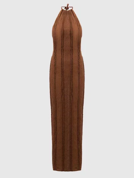 Сукня Thea з мереживом Charo Ruiz коричнева