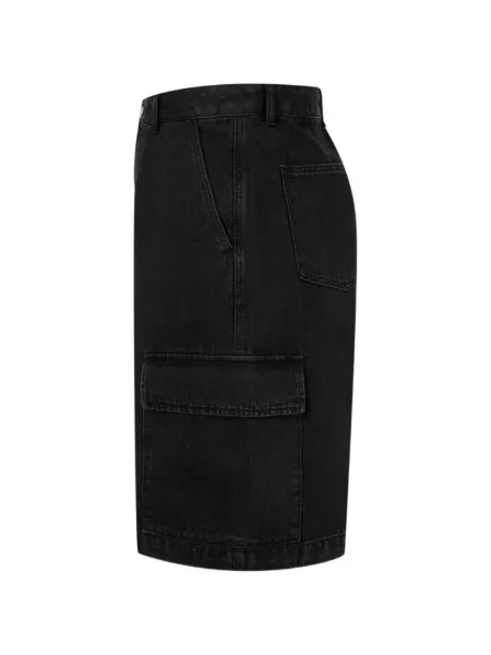Pantaloni scurți cargo Tomboy negru