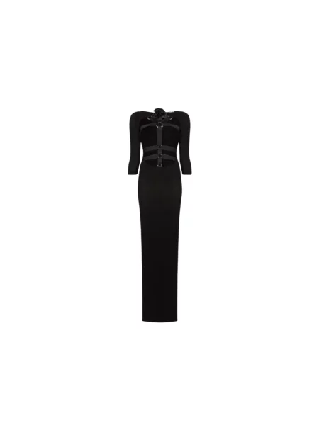 Maksi sukienka maxi Roberto Cavalli czarna