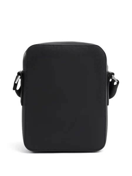Geanta crossbody Lacoste negru