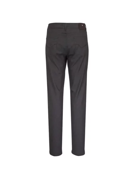 Pantaloni Marco Pescarolo de flanelă gri