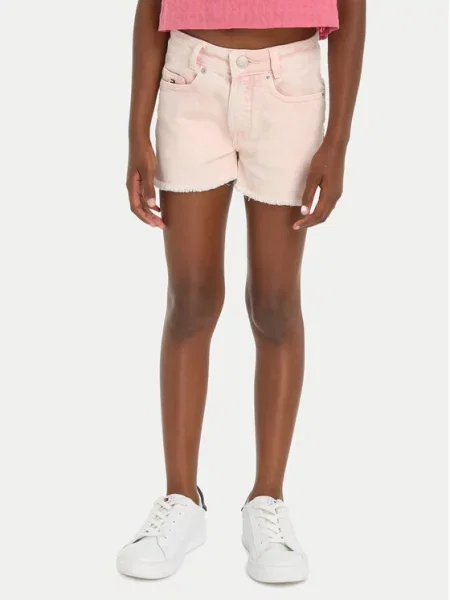 Tommy Hilfiger Szorty jeansowe Harper różowy
