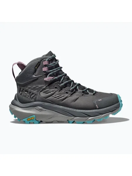 Дамски туристически обувки HOKA Kaha 2 GTX castlerock/coastal shade сиво