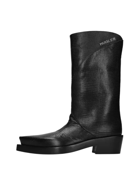 Botki Mugler czarne