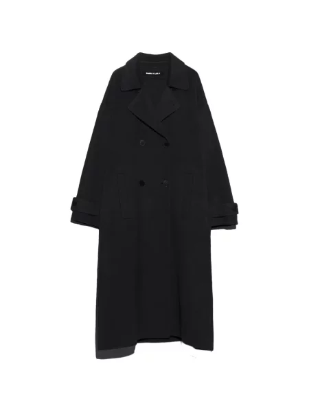 Cu centură reversibil palton Bimba Y Lola negru