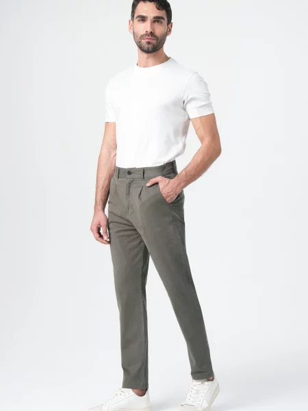 M.O.D MIRACLE OF DENIM Pantaloni eleganți închis verde