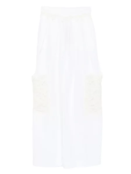 Pantaloni Ermanno Scervino de in alb
