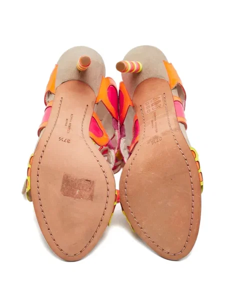 Sandály Sophia Webster s korálky růžové