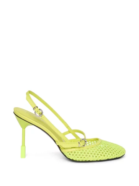Pantofi cu toc Msgm cu bretele verde
