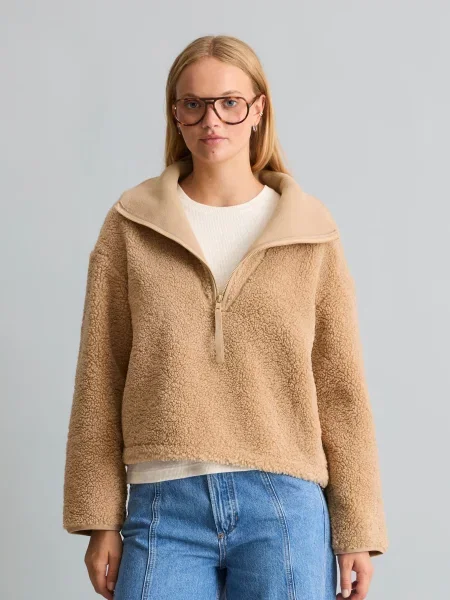 Куртка-шерпа Marc O'Polo denim бежевий