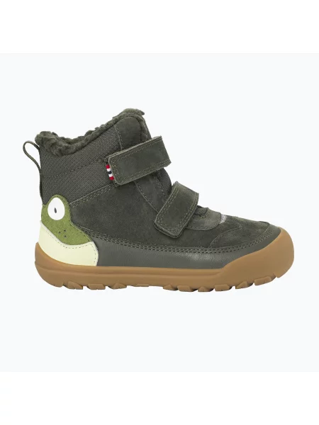 Gyerek barefoot hótaposó Viking Footwear Alv Barefoot Paw Warm Waterproof 2V pine. Méret: 20 EU zöld