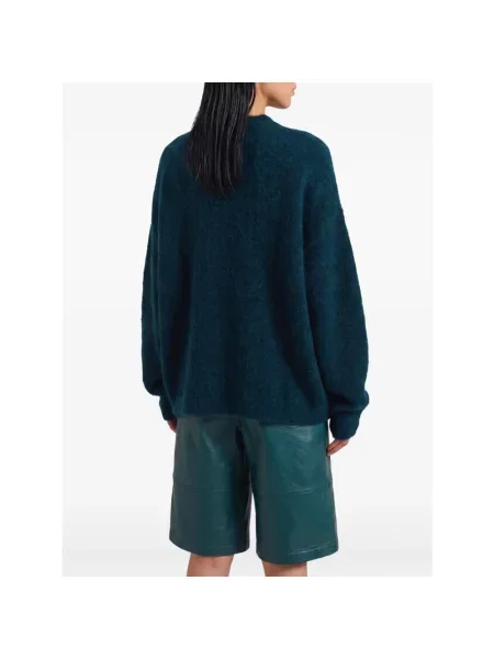 Sweter The Frankie Shop wełniany zielony