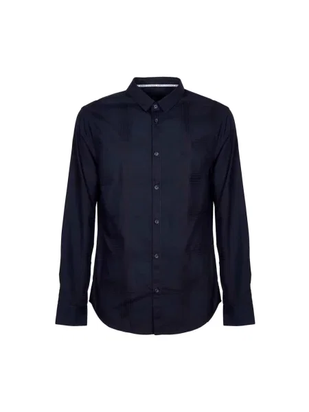 Koszula Armani Exchange casual niebieska