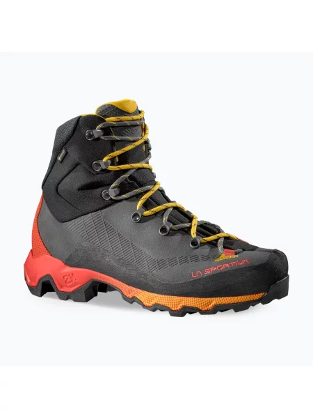 Bocanci de alpinism pentru bărbați La Sportiva Aequilibrium Trek GTX carbon/yellow galben