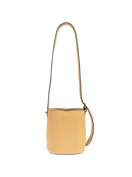 Geantă bucket Coach din piele