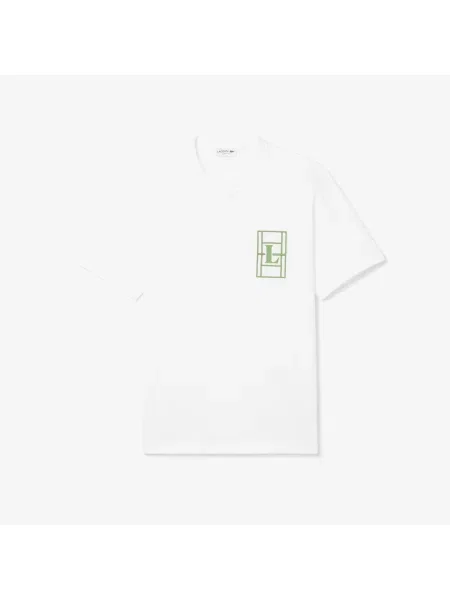 Lacoste футболка чоловіча біла