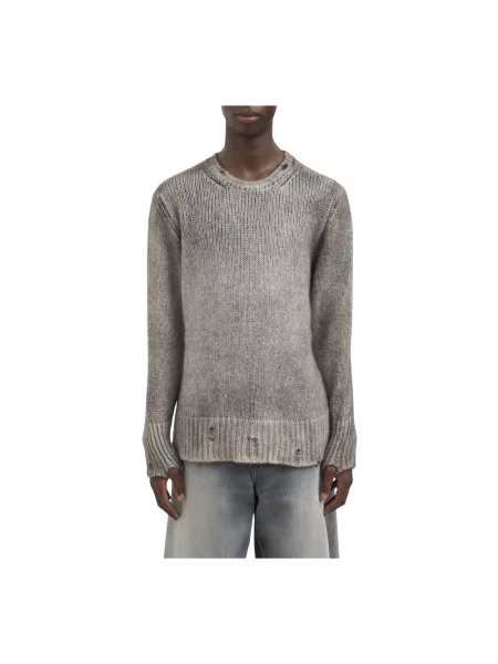 Sweter Avant Toi z kaszmiru szary