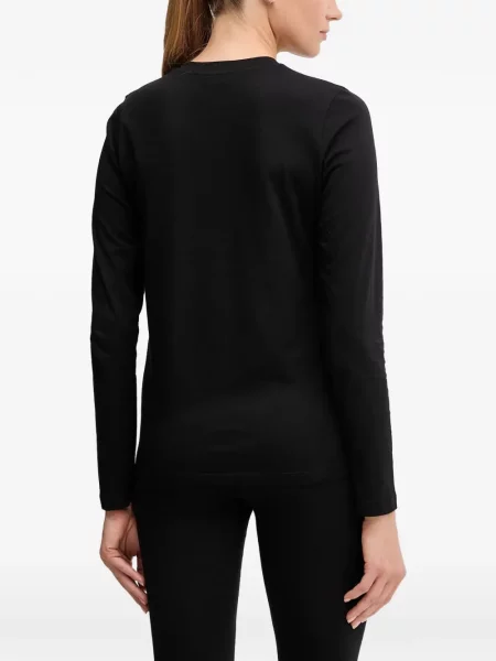 Lung tricou Armani Exchange negru