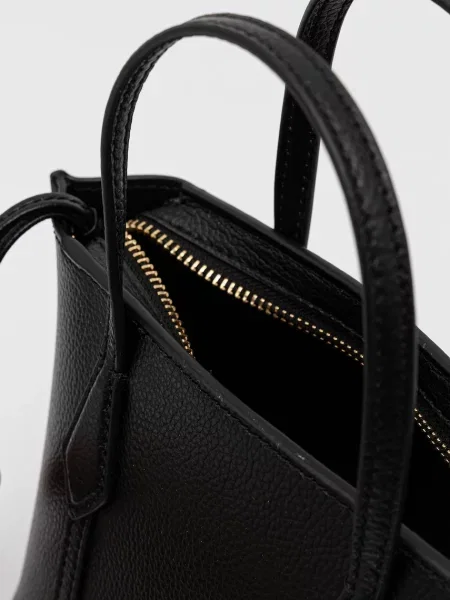 Кожаная сумка шоппер Tory Burch