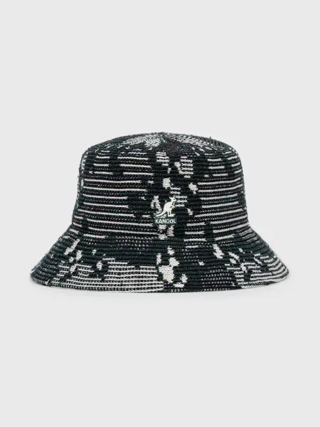 Klobuk s primesjo volne Kangol zelena
