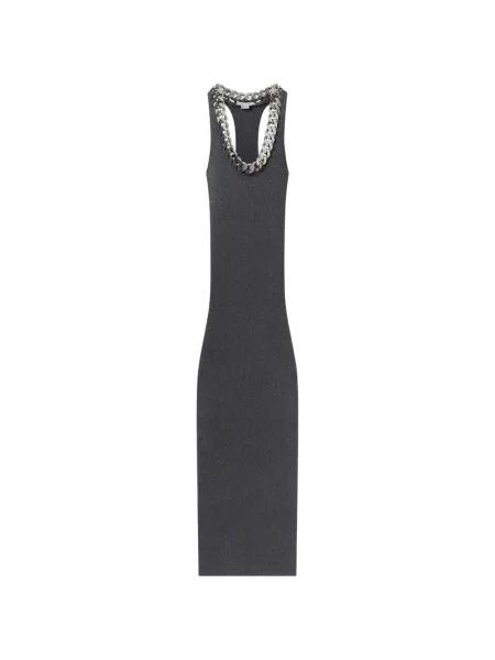 Rochie maxi Stella Mccartney tricotate negru