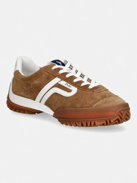 Sneakers Polo Ralph Lauren Tread Low Maro bej