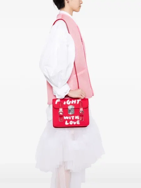 Dětska crossbody kabelka Comme Des Garçons Girl červená
