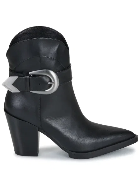 KARL LAGERFELD Členková obuv čierna
