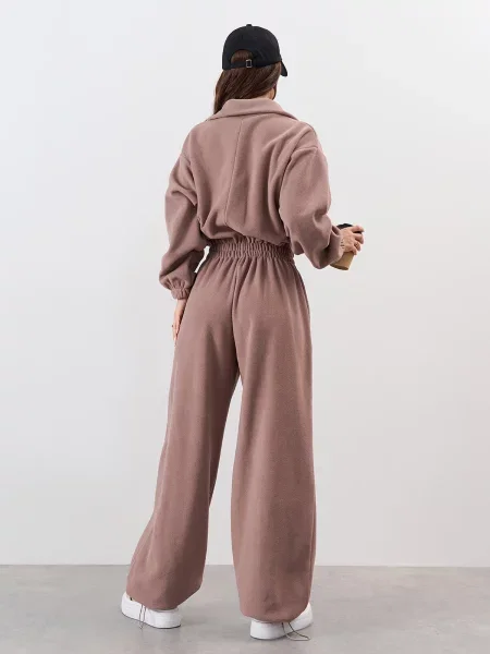 Утепленный комбинезон Issa Plus бежевый