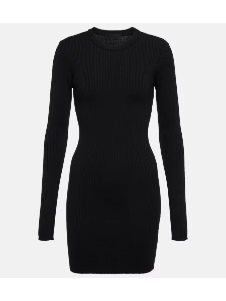 Rochie Wardrobe.nyc de lână negru