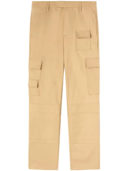 AMBUSH pantaloni de Slim Cargo Pants Tree drept maro