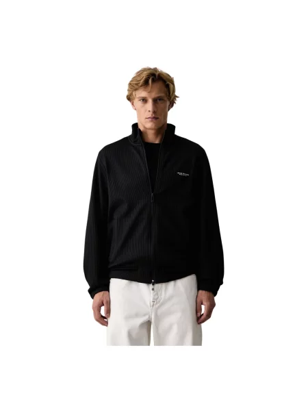 Bluza rozpinana Armani Exchange niebieska